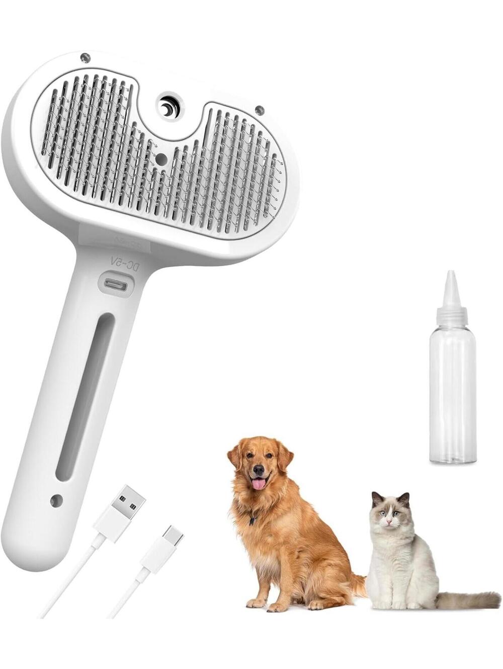 Pet Spray Hair Brushing Comb